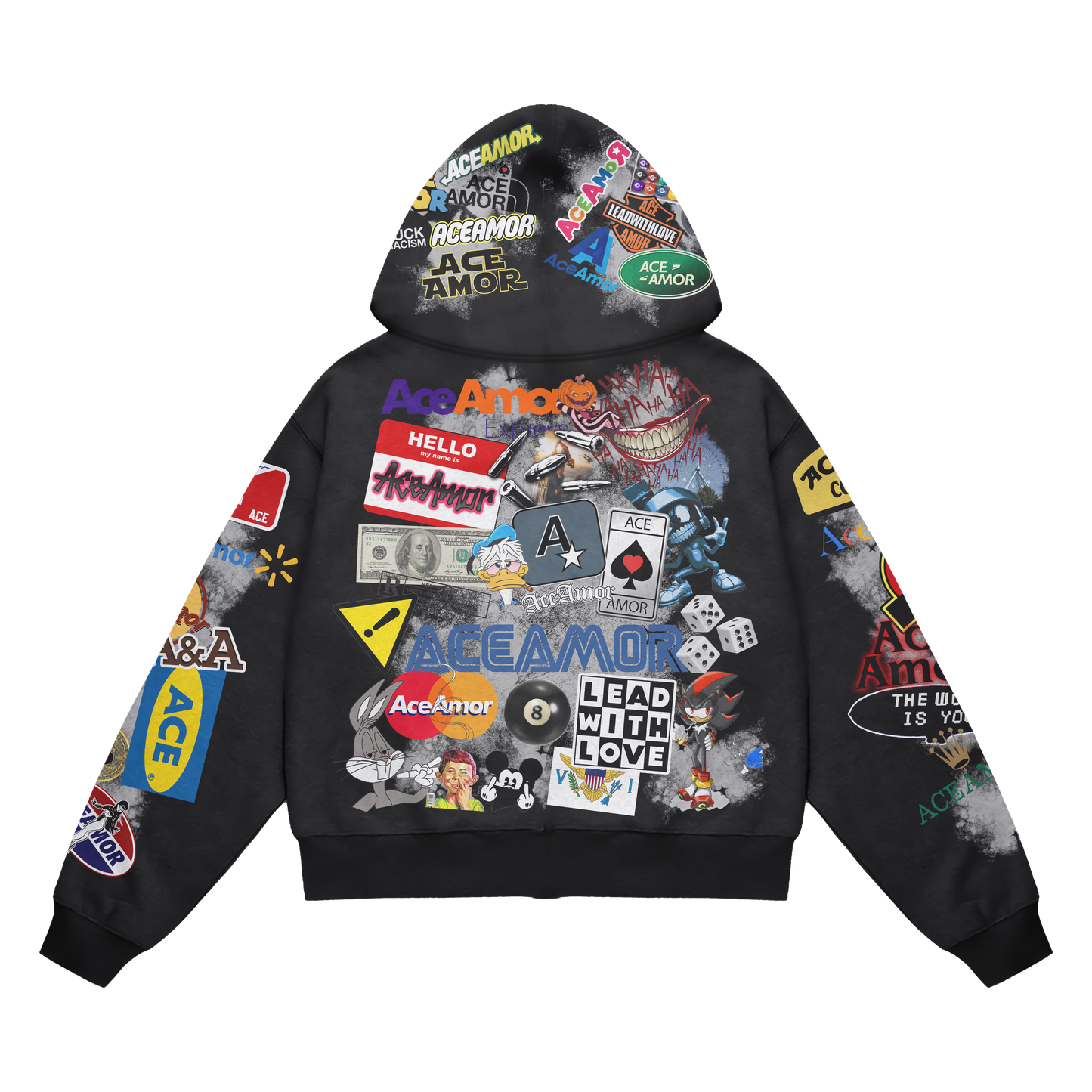 Nostalgia Thermal Hoodie - Black