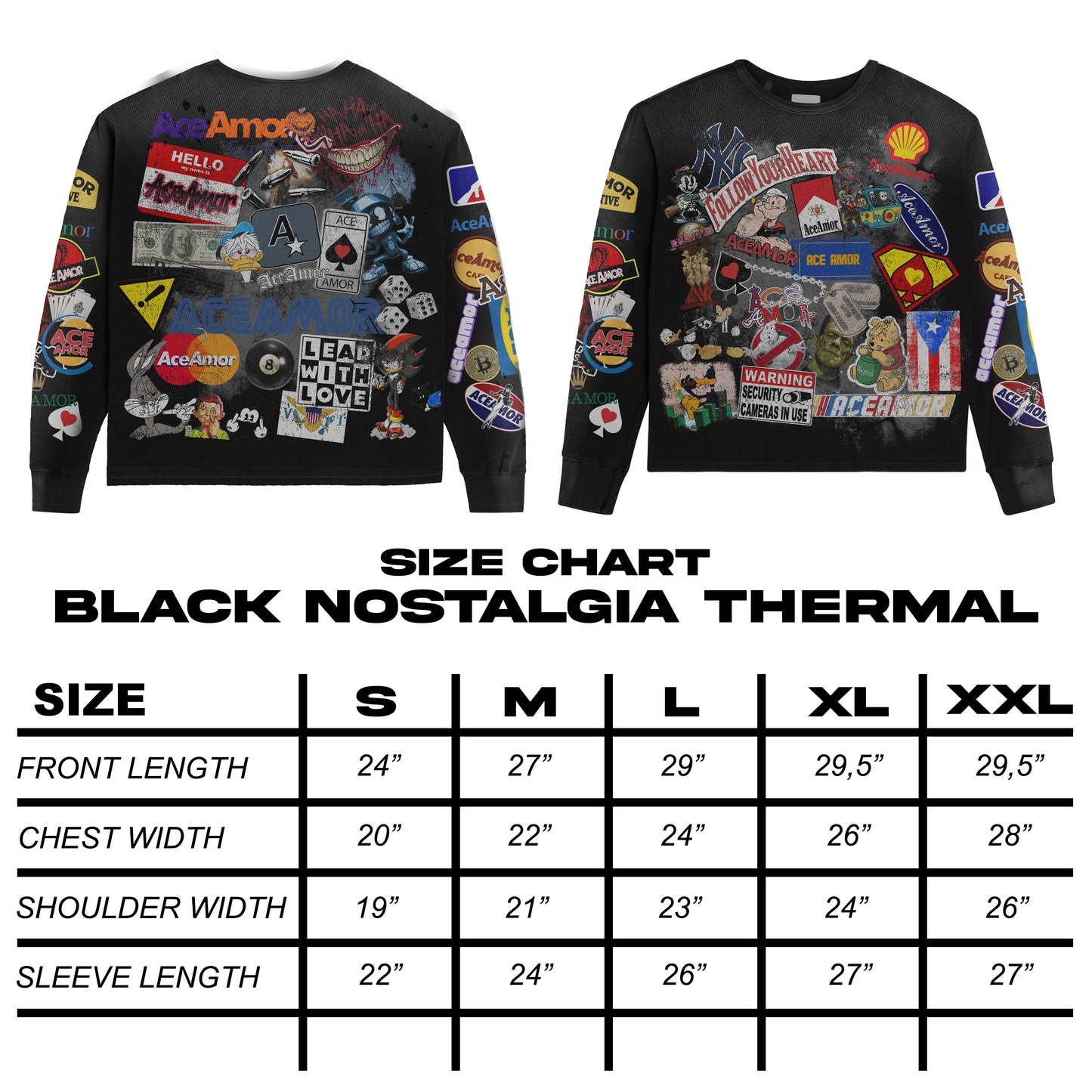Nostalgia Thermal - Black