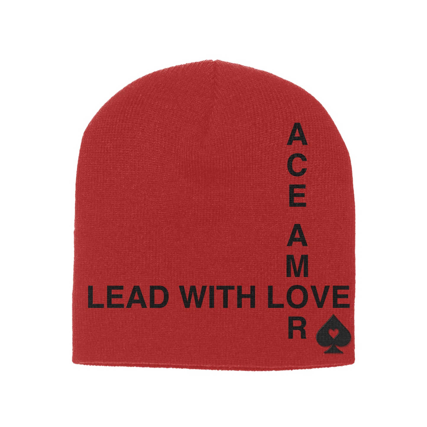 Crossword Beanie - Red