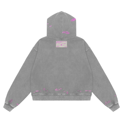 Classic Zip Up Hoodie - Grey